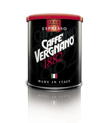 Caffe Vergnano Espresso Fine Ground in Can 8.8oz