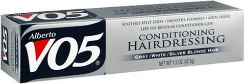 Alberto VO5 Conditioning Hairdressing for Gray/White/Silver Blonde Hair, 1.5-Ounce Tubes (Pack of 6)