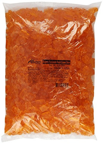 ALBANESE CONFECTIONERY GROUP, GUMMI BEAR PASSIONATE PEACH 5LB
