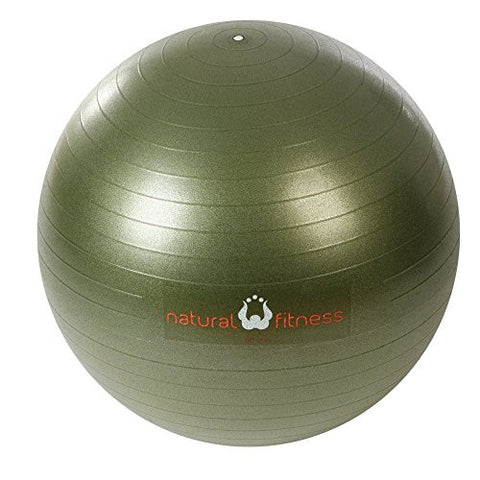 PRO Burst Resistant Exercise Ball- 65cm Small- OLIVE
