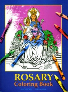 Rosary Catholic Coloring Book - Ignatius Press