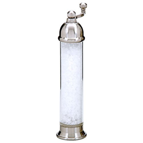 Otto Salt Mill - Clear / Pewter