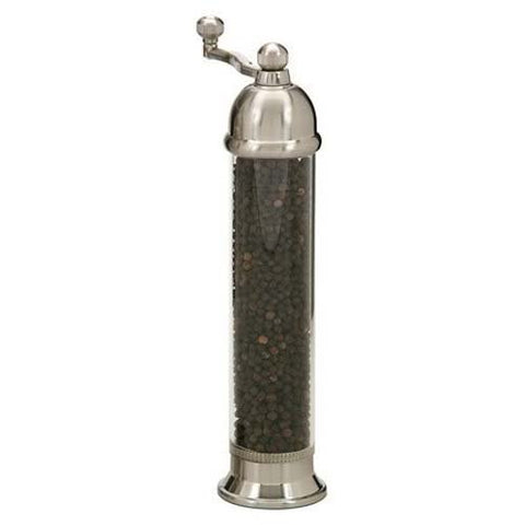 Otto Pepper Mill - Clear / Pewter
