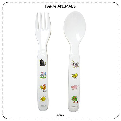 FARM ANIMALS  FORK & SPOON