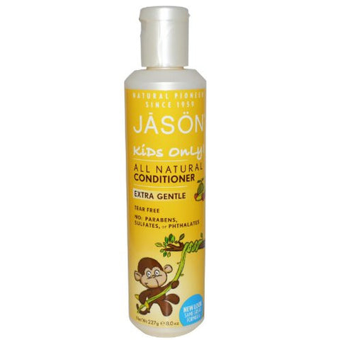 JASON NATURAL PRODUCTS, Kids Extra Gentle Conditioner - 8 oz ( Multi-Pack) (Package Quantity: 3)