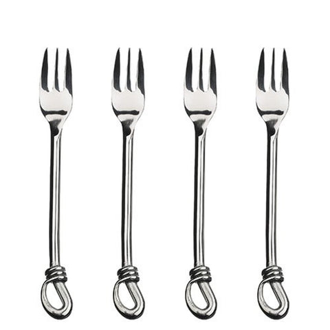 Twist Cocktail Forks (4)