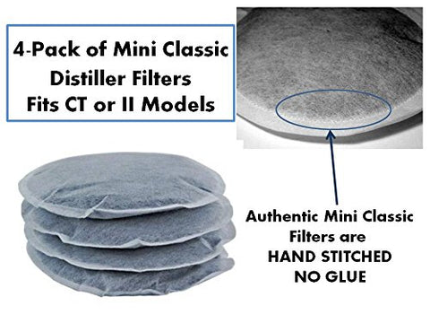 4 Pack of Filters for Mini Classic