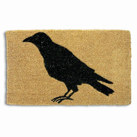 Black Crow Coir Doormat, Natural