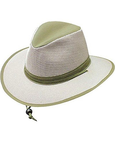 Aussie Breezer - SPF 50+ Ultralight Fabric, Mesh Brim, Crushable, Olive, Large