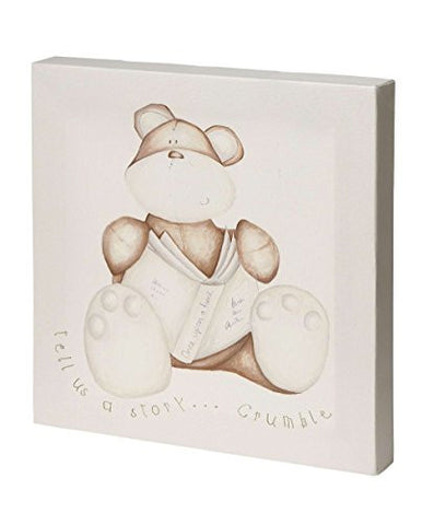 Once Upon a Time - Crumble Bear Canvas Wall Art