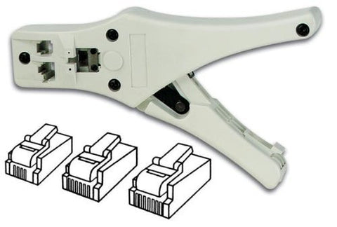 Crimping Tool for Connector 4P4C; 6P4C; 8P8C (RJ10; RJ11; RJ45)