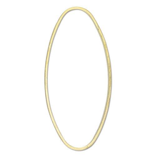 Quick Links, Oval, 18 x 25 mm (.709 x .984 in), Gold Color, 22 pc