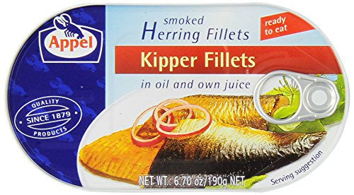 Smoked Herring Kipper Fillets 6.7 OZ