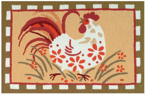 Kitchen Chicken, Jellybean Rug 21" x 33"