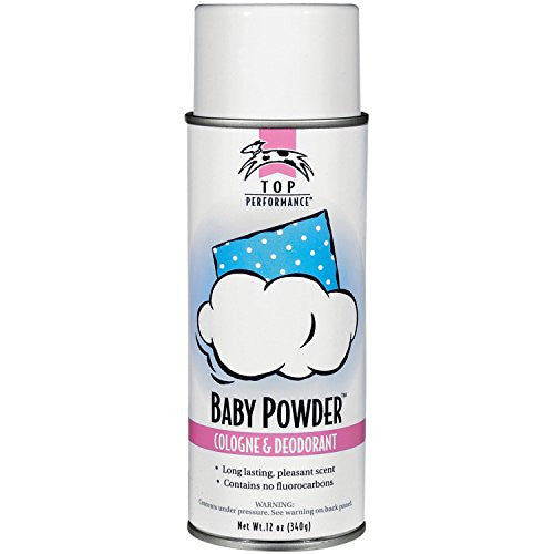 Top Performance Pet Colognes & Deodorant Sprays - Baby Powder