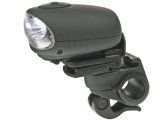 Powerful Bicycle Dynamo Led Light with Holder - 3 Leds, 2 3/4" x 1 21/32" x 1 21/32"