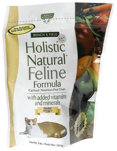 Holistic Natural Feline Formula Cat Food - 3 lb
