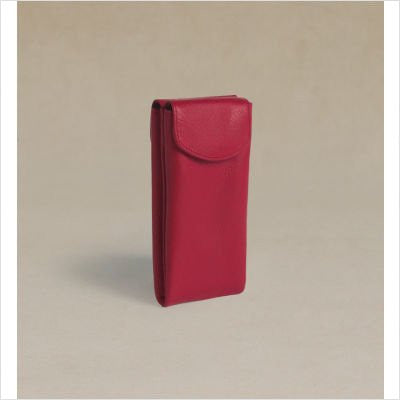 Double Eyeglass Case Red