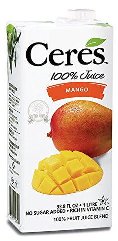 Ceres Mango Juice, 33.8 Ounce -- 12 per case