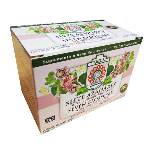 TADIN Medicinal Teas Siete Azahares(Seven Blossoms) 24 BAG