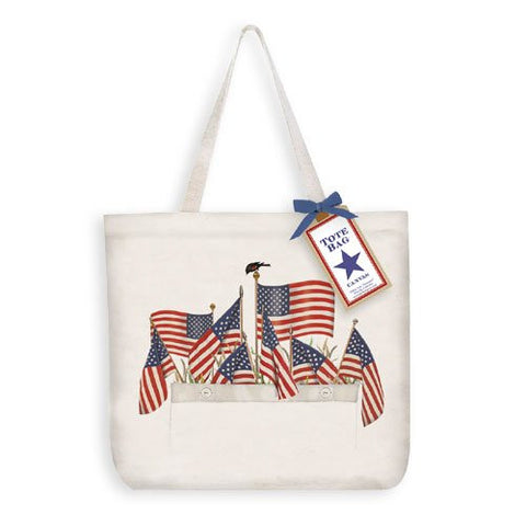 Flags Canvas Tote Bag