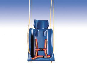 Full support swing seat without pommel, large (adult), with chain