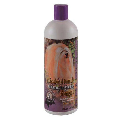 #1 All Systems Professional Formula Whitening Pet Shampoo, 16-Ounce
