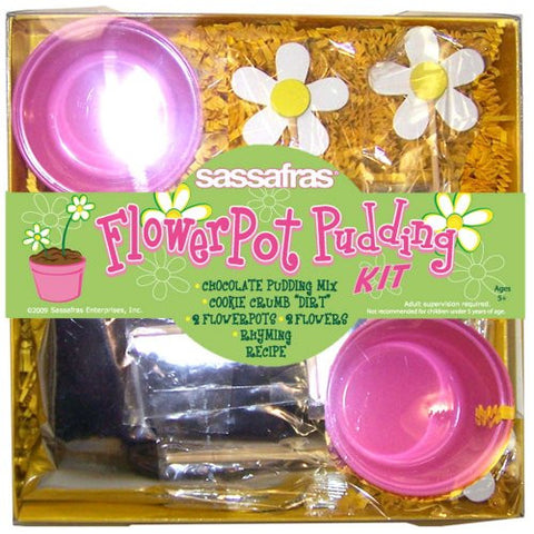 Kid's Flower Pot Pudding Tray Kit