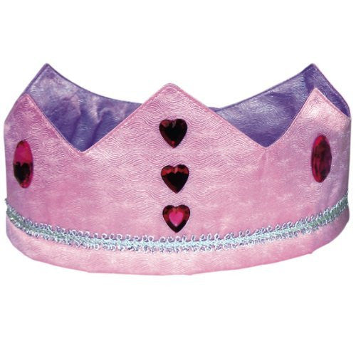 Reversible Silk Crown (Pink/Lavender) by Sarah's Silks