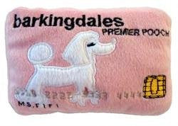 Barkingdales Credit Card Plush Toy