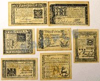 Colonial Banknote Set A