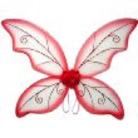 Adult Wild Fairy Wing. Color: Red/Green/Purple/ Black. Size 34" (fits kids and adults)