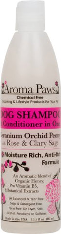 Geranium Orchid Sage 13.5 oz. Dog Shampoo & Conditioner in One