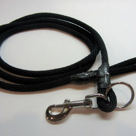 Weiss Walkie Dog Training Leash - Large/Black