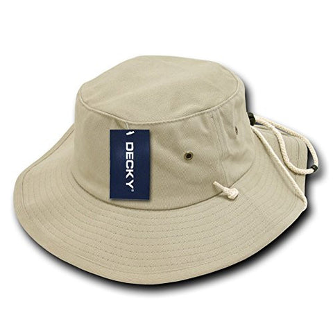 DECKY Aussie Plain Hat (Khaki / Large/X-Large)