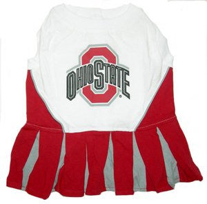 Ohio State Buckeyes Cheerleader Dog Dress, medium