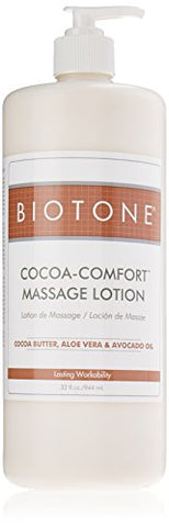 Cocoa-Comfort Massage Lotion 32 oz + pump