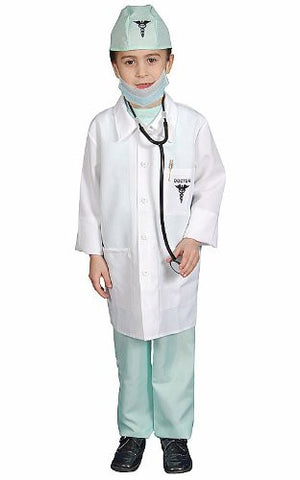Award Winning Deluxe Doctor Dress up Costume Set - Small 4-6