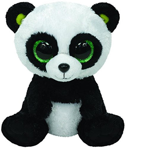 Bamboo the Panda Regular Beanie Boo Plush, 6-Inch