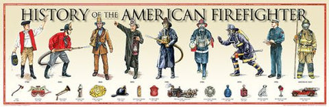 History America Poster Firefighter