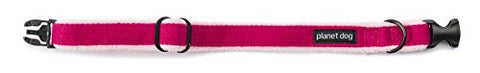 Cozy Hemp Adjustable Collar - Pink - Large