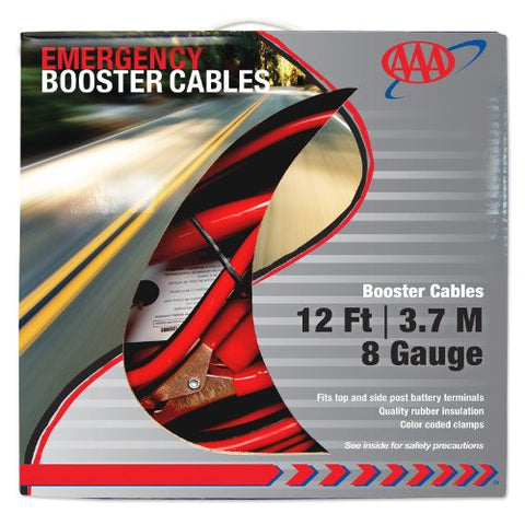AAA 12’/8G Booster Cables