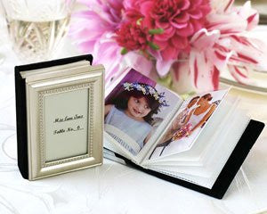 Little Book of Memories Place Card Holder/Mini Photo Album