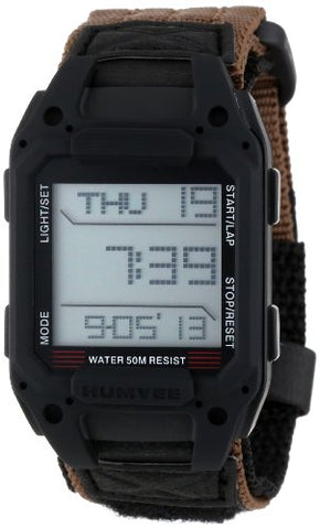 Humve Recon Digital Watch, Black