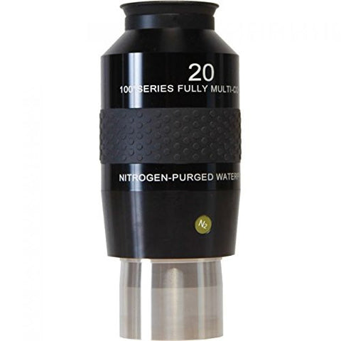 Explore Scientific 20mm 100° Series Nitrogen-Purged Waterproof Eyepiece; Fully Multi-Coated; 2"