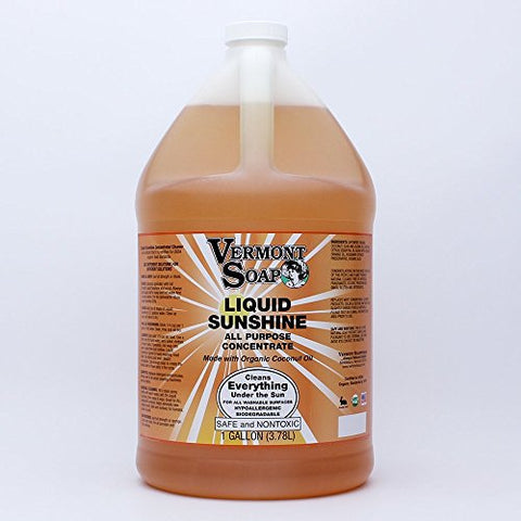 Liquid Sunshine Nontoxic Cleaner Concentrate 128 oz