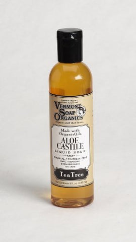 Aloe Castile Soap Tea Tree Liquid 8oz