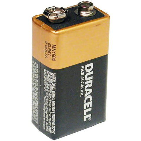 9V Duracell CopperTop Alkaline Battery Box of 20 MN1604 MN-1604