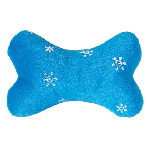 Zanies Blizzard Bones - Blue, Large