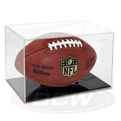Grandstand Full Size Football Cube Display Holder - 98% UV Protection